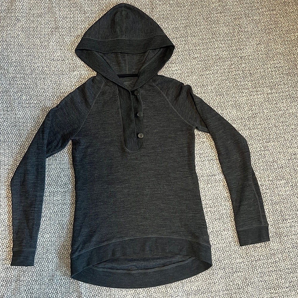 Icebreaker merino wool pullover hoodie